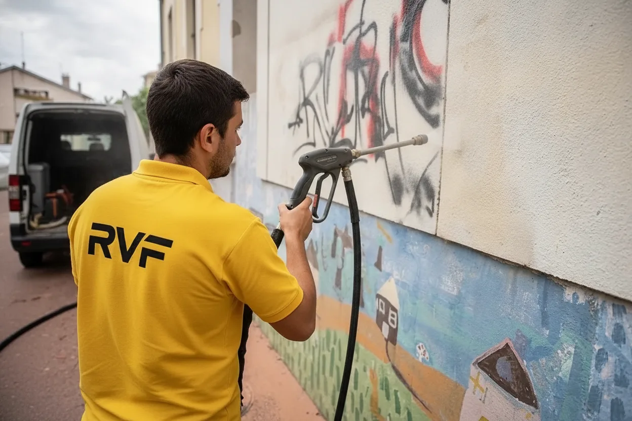 Anti-graffiti et anti-tags dans le Gard Anti-graffiti et anti-tags dans le Gard